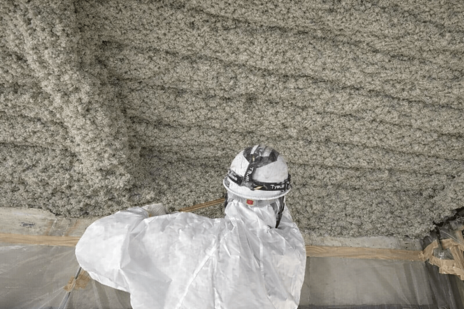 アスベスト対策工事写真