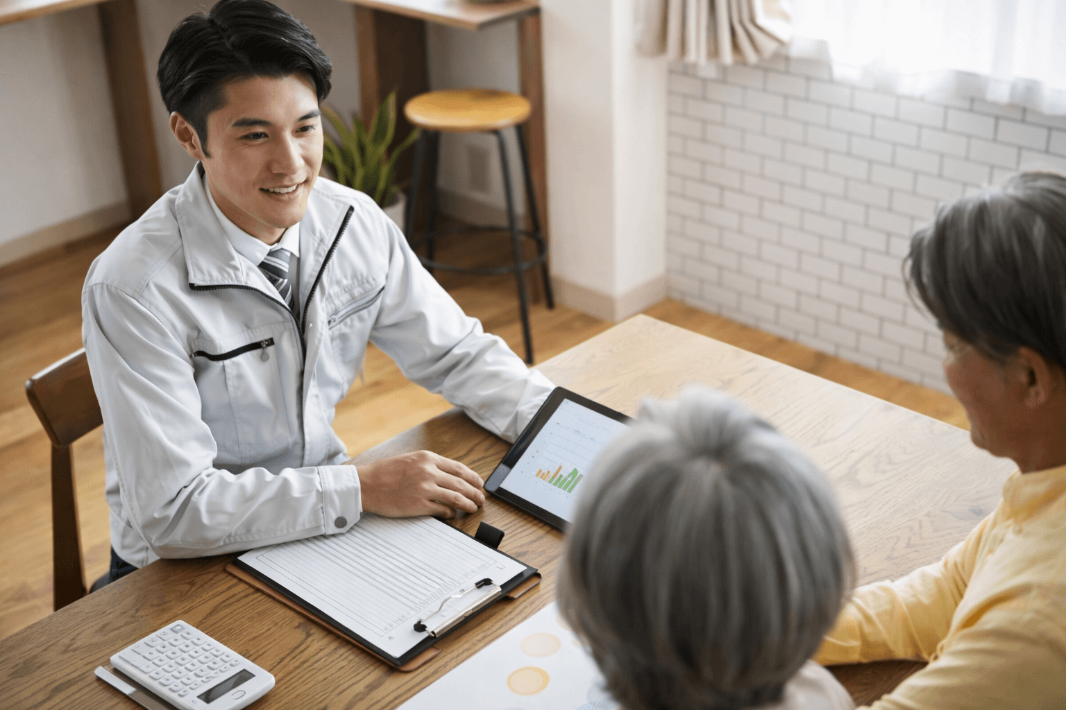 打ち合わせの様子