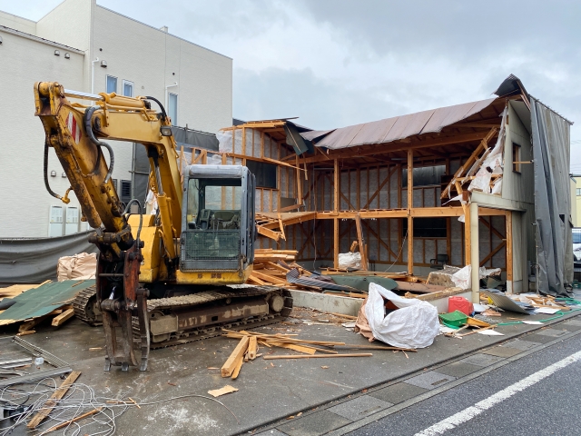 30坪の住宅解体写真