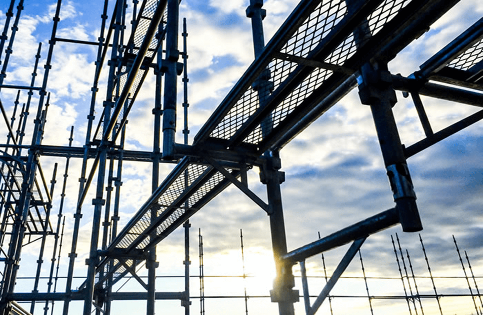 自社足場・自社職人の写真