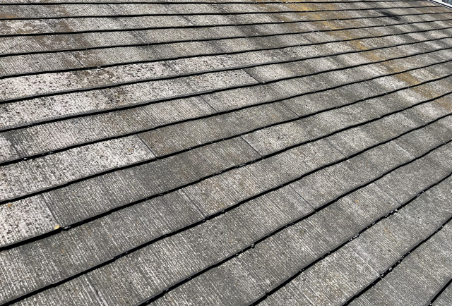 屋根スレート含有住宅の解体工事のイメージ