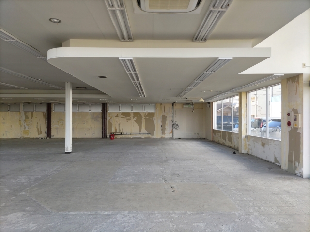 70坪店舗内装解体のイメージ