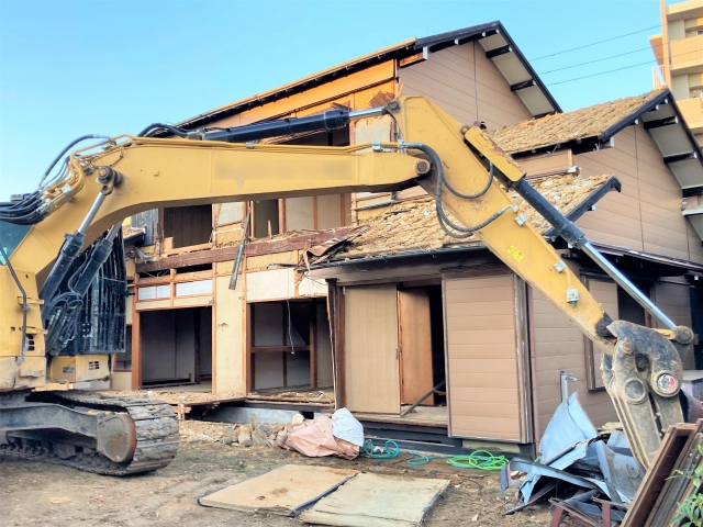 空き家解体工事