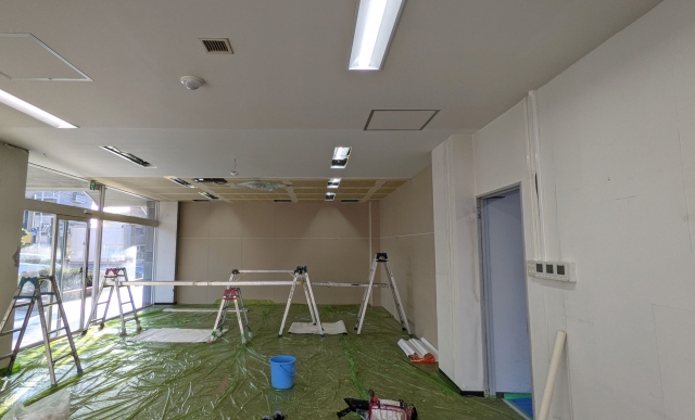 25坪美容室内装解体のイメージ