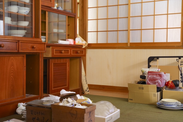 部屋全体の遺品整理イメージ