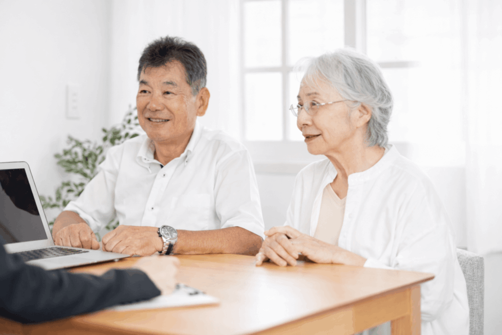 解体業者との商談の様子